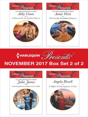 cover image of Harlequin Presents November 2017--Box Set 2 of 2